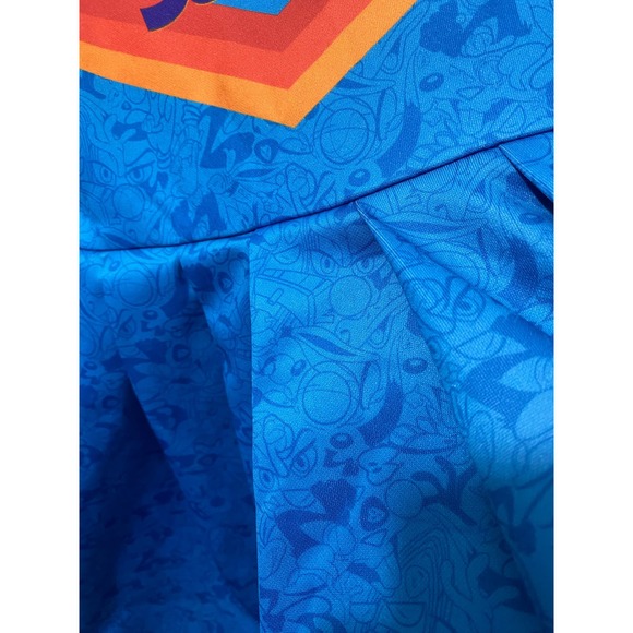 Tune Squad Space Jams Blue Kids Girls Skater Dress Size M 7/8 Target Cheer - Picture 5 of 11